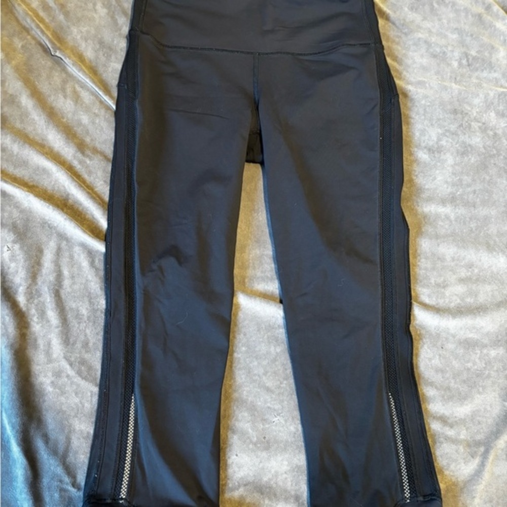 lululemon athletica Midnight Black Cropped Pants